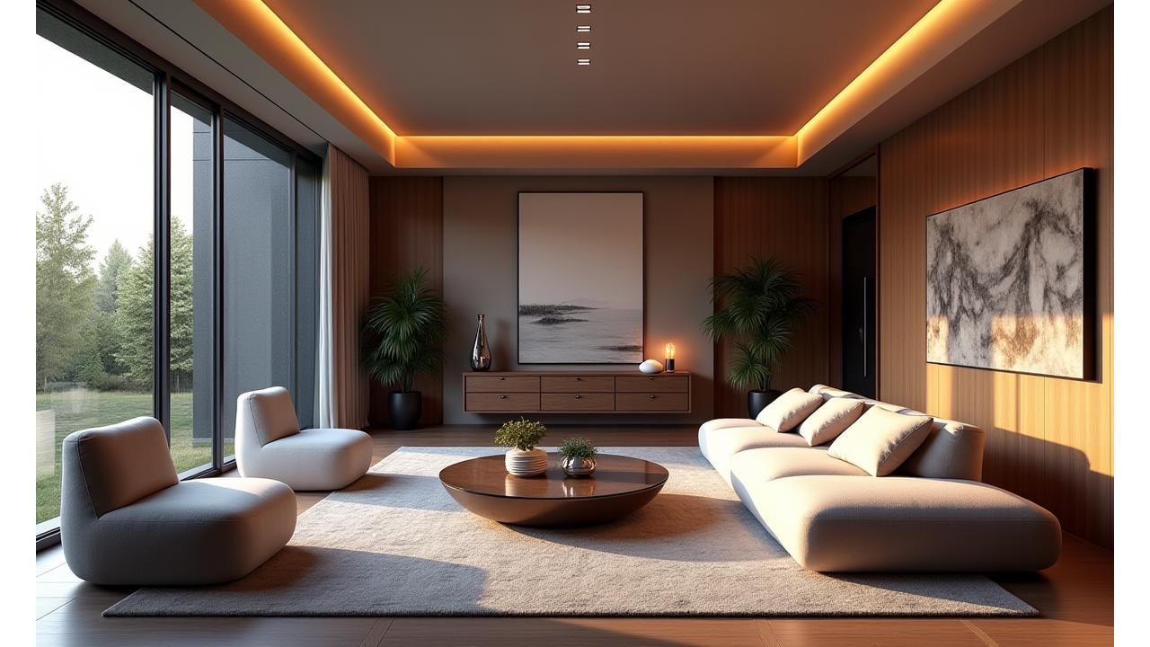 Interior Rumah Pintar Mewah